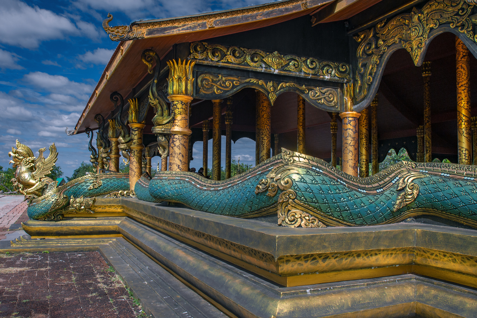 Wat Sirindhorn from the eastern side