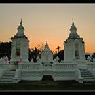 Wat Suan Dok after sunset