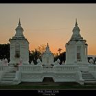 Wat Suan Dok after sunset ( reworked )