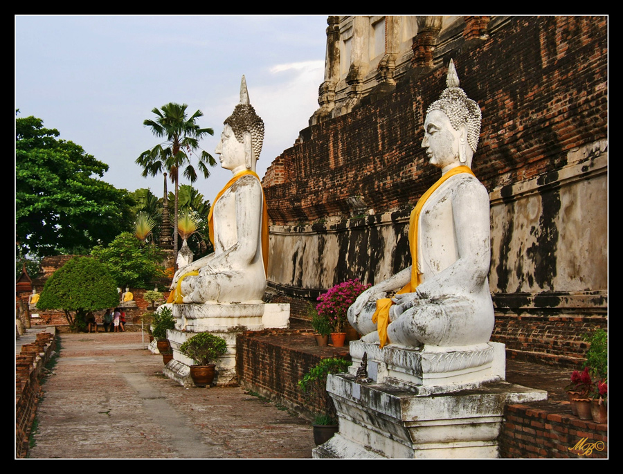 Wat Yai Chai Mongkon in Ayutthaya