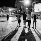 Watching a game @ Syntagma Square