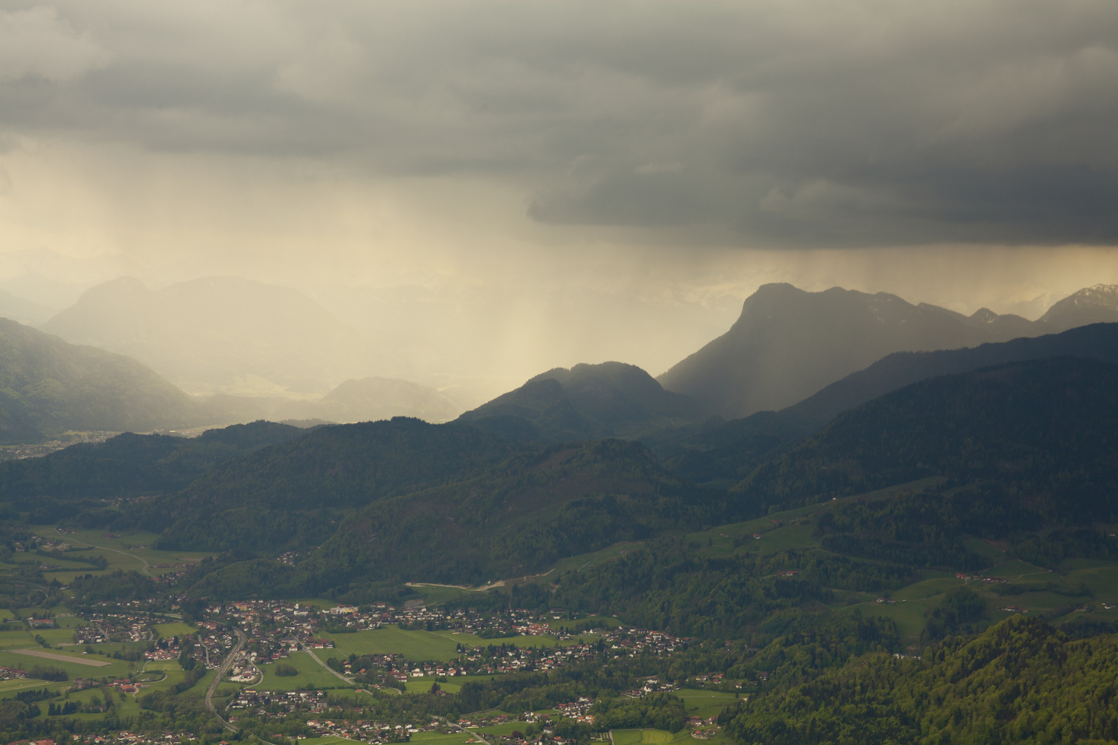 Watching the Approaching Storm from the Kranzhorn