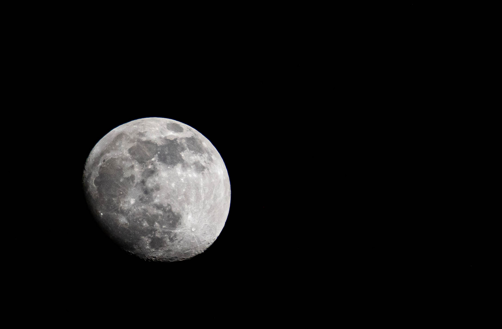 Watching the moon a few days ago