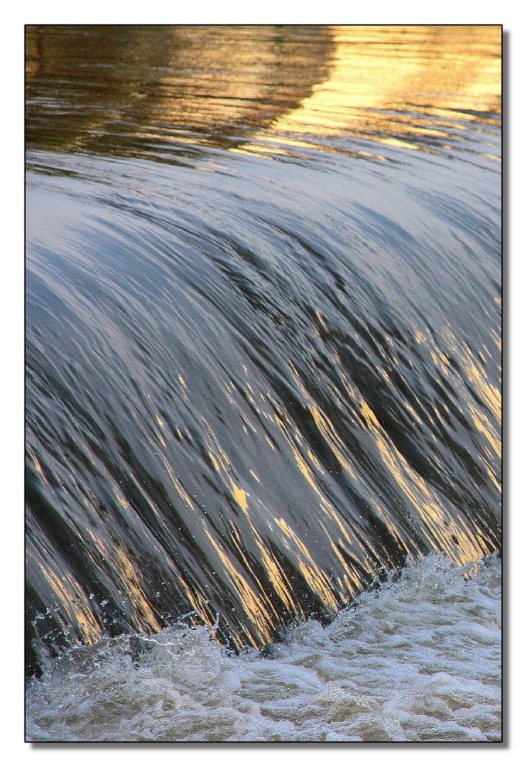 Watching the river flow