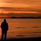 "Watching The Sunset at Kyntyre"