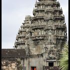 watching the visitors of Angkor