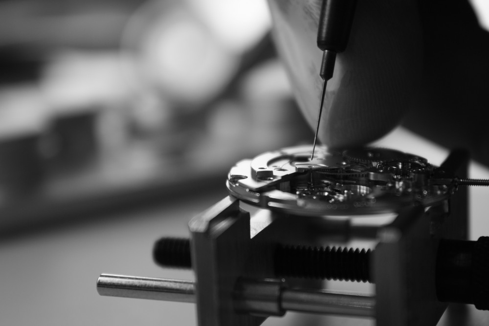 Watchmaking.