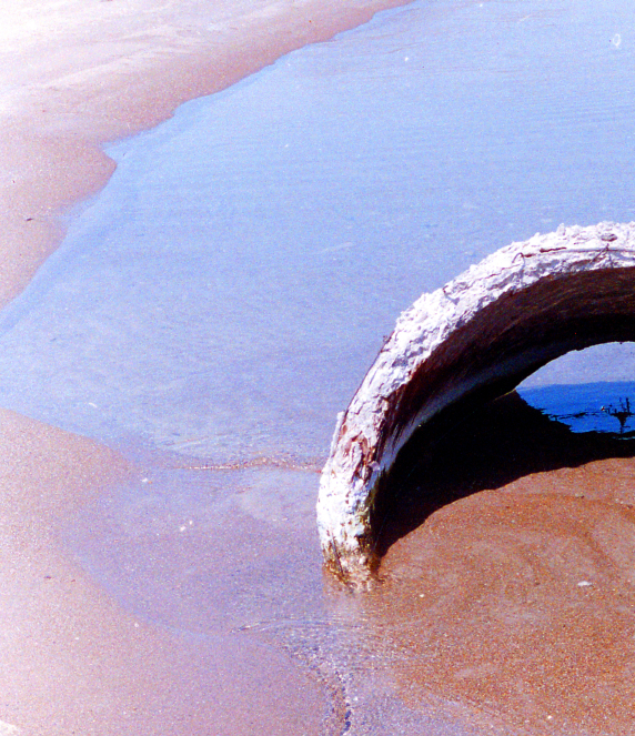 water and concrete