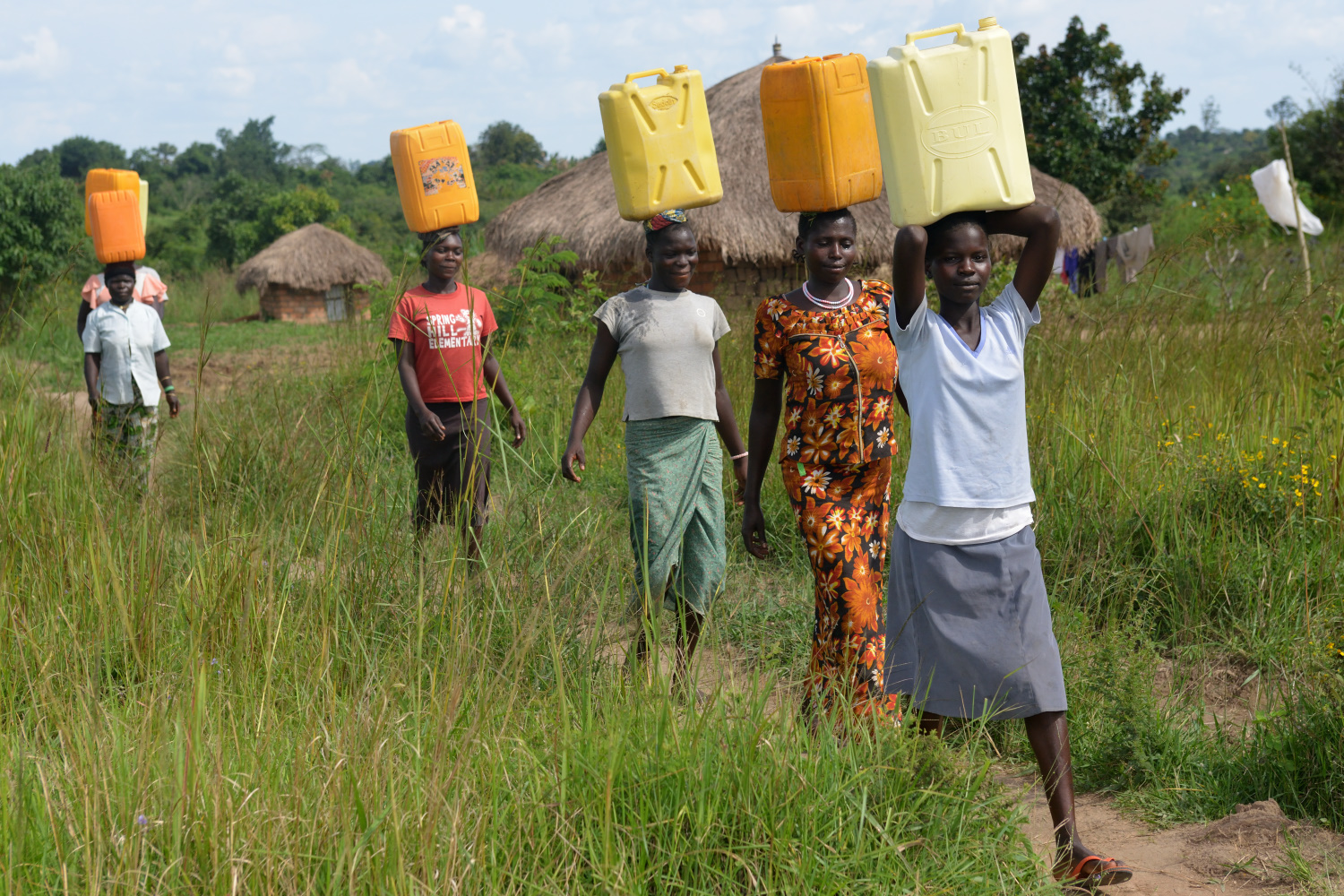 Water carrier in Adi