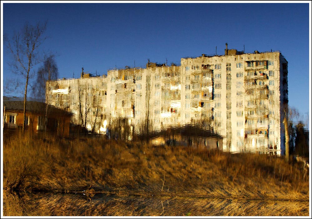 Water color in Moscow region