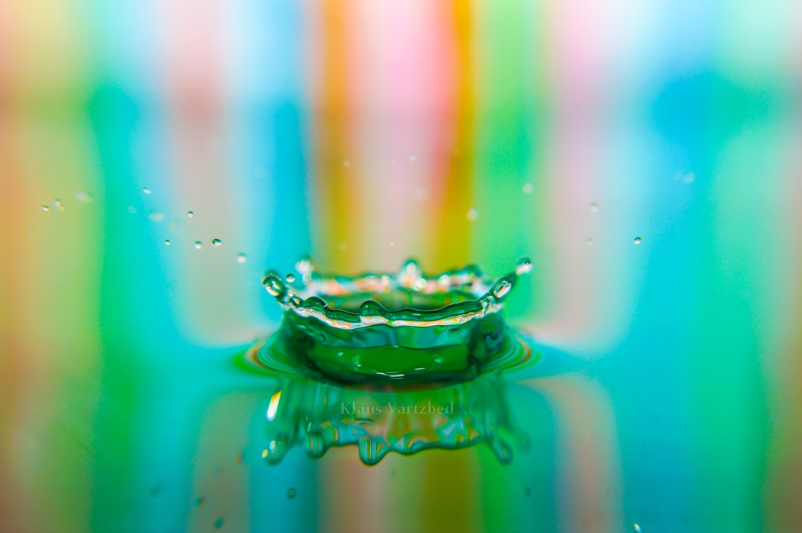 water drop splash