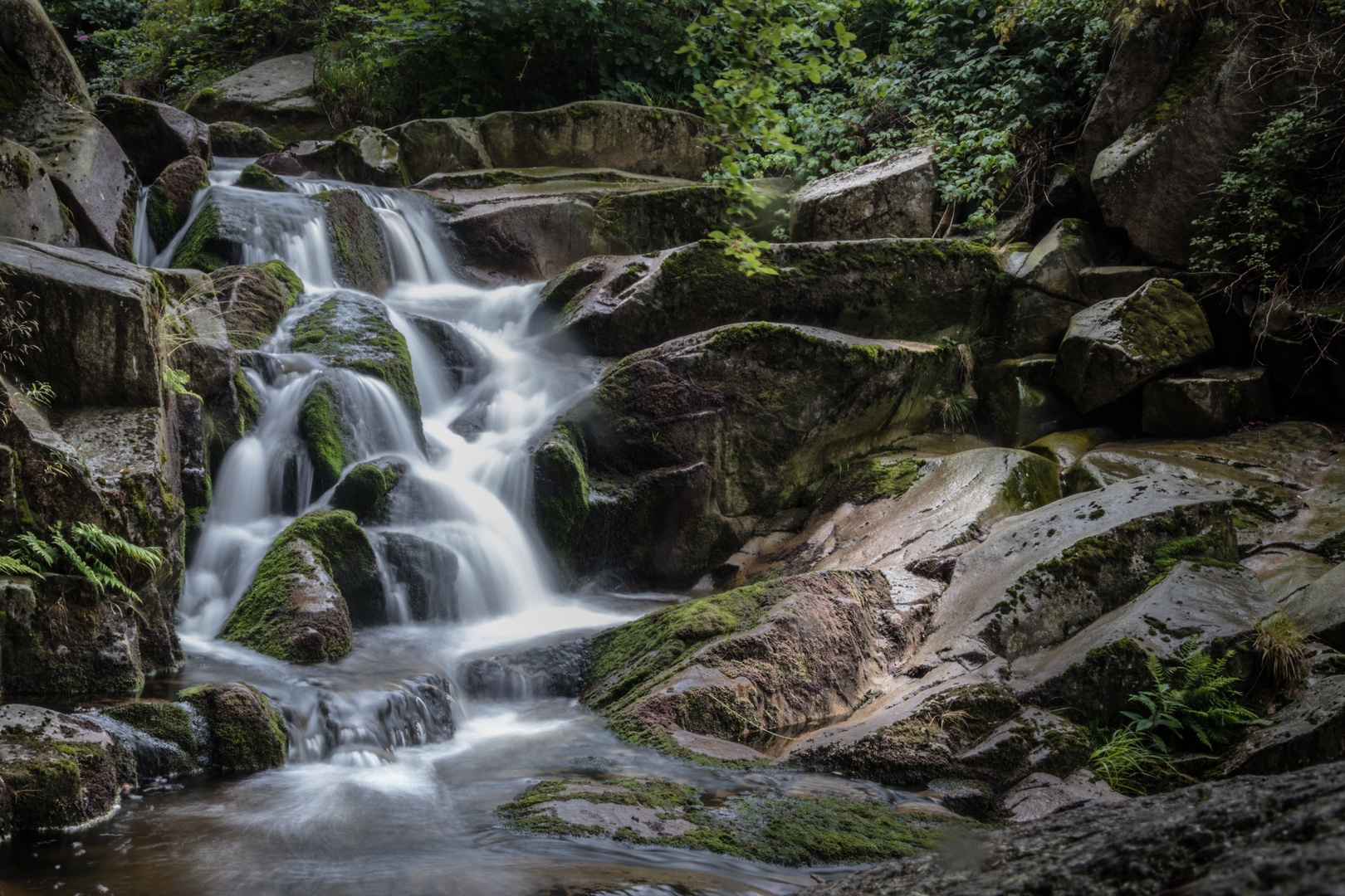 Water falls