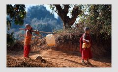 water for the monestary