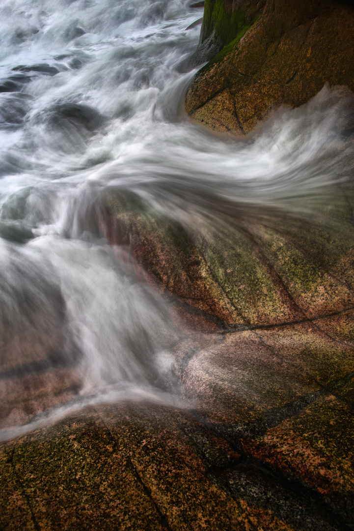 water forms stone