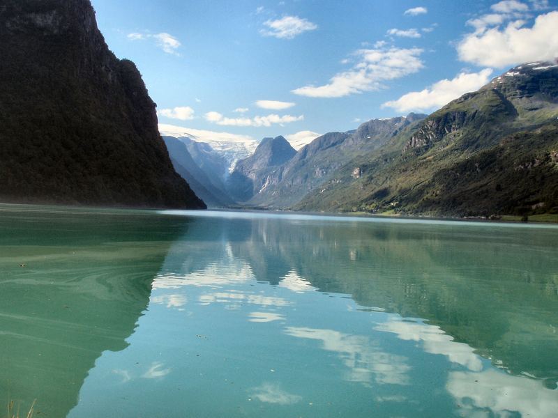 WATER FROM BRYKSDAL GLACIAR - NORWAY