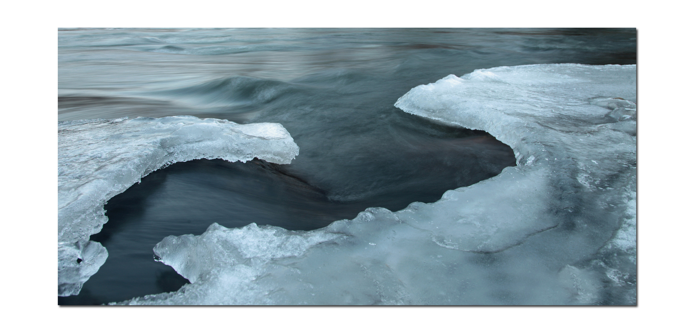 water & ice - - - framed