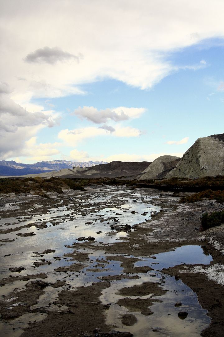 Water in a dry place