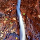 "Water Lightning", The Subway, Zion NP