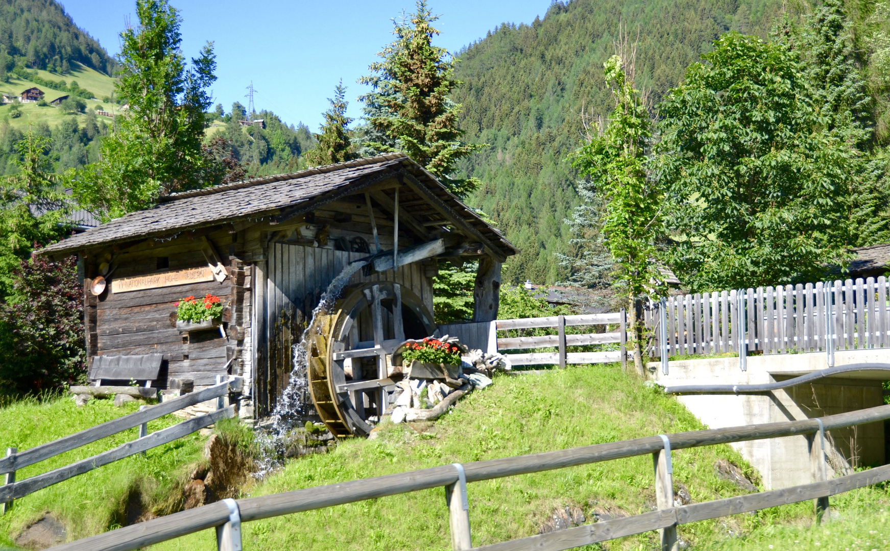 Water mill, Tirol, Austria.