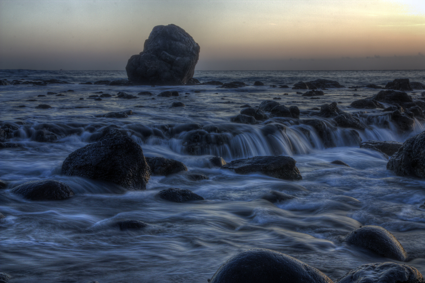 Water on the rocks