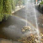 Water Rainbow in Kudowa Zdroj-Poland