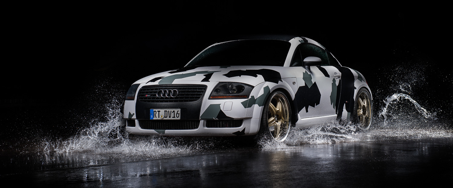 Water Splash Audi TT