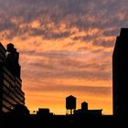 Water Tank Sunset