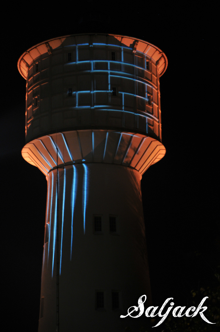 water tower blacklight