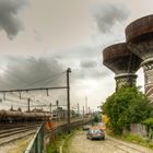 Water towers at Omheining Statie van Borgerhout (beween Draakplaats en R.Station Antwerpen Oost) - 1