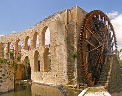 Water wheel (called Noria)