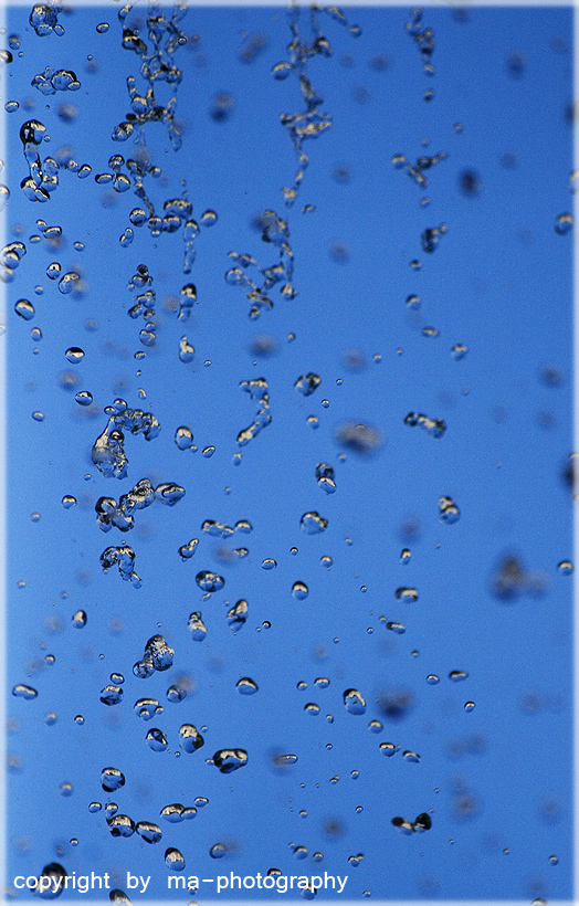 waterdrops in the air....