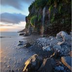 Waterfall and Ocean I