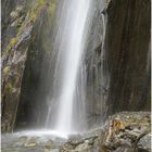 Waterfall at Franz Joseph Glacier