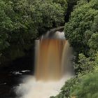 Waterfall at kiltman Rock