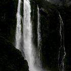 Waterfall at Milford Sound