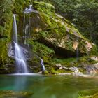 Waterfall at the Soca-area