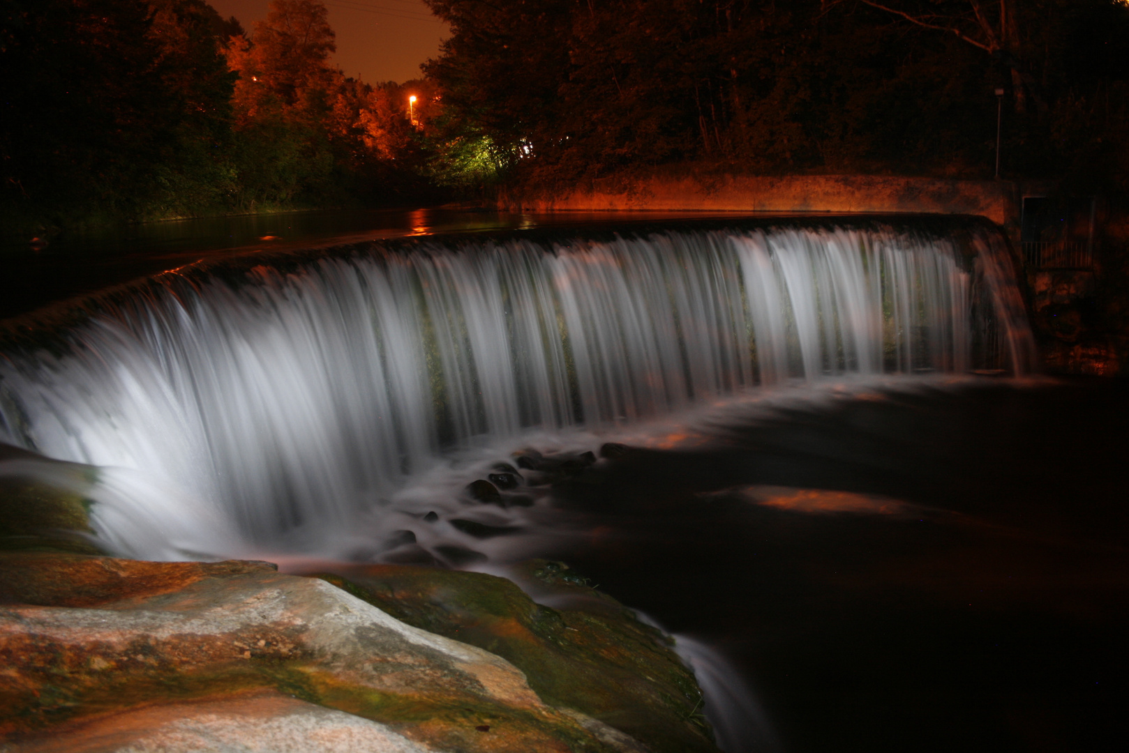 Waterfall by Night