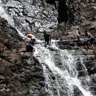 Waterfall climbing