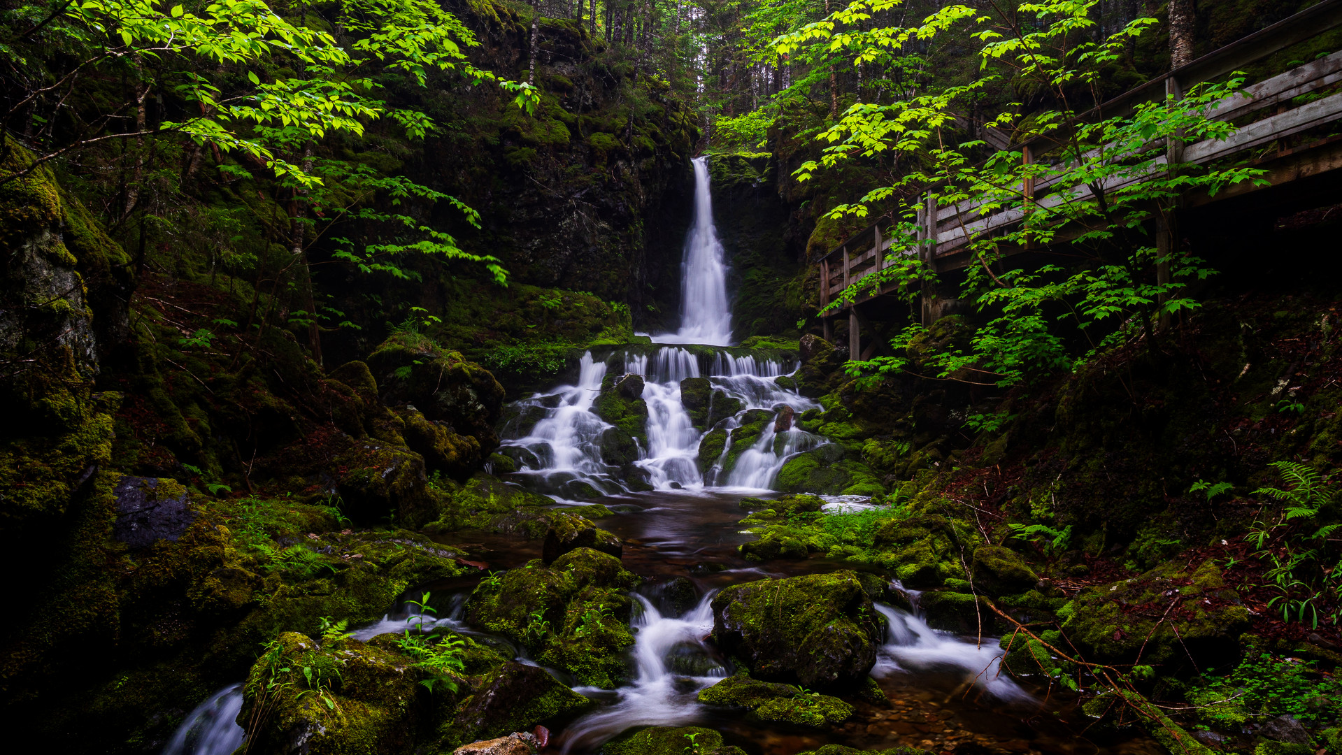 Waterfall @ Fundy Nationalpark, New Brunswick, Canada