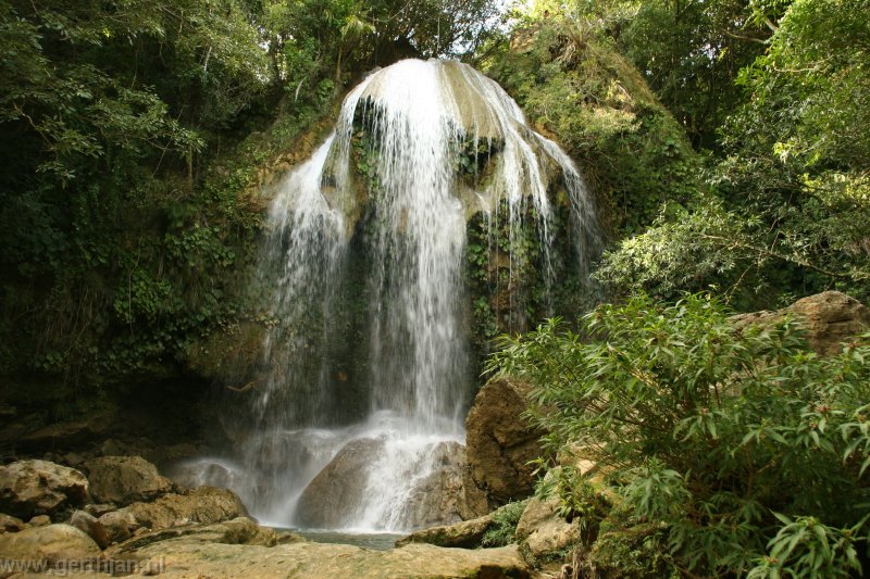 Waterfall in Cuba