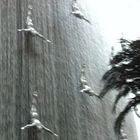 waterfall in DubaiMall