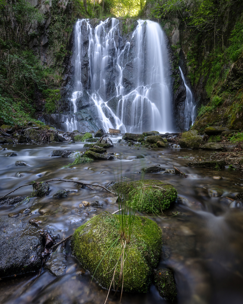 Waterfall in Switzerland