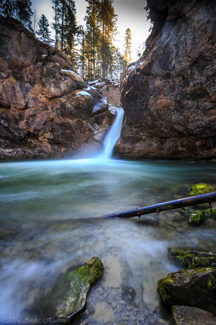 Waterfall in the Allgäu