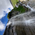 Waterfall in the Alps, Austria 