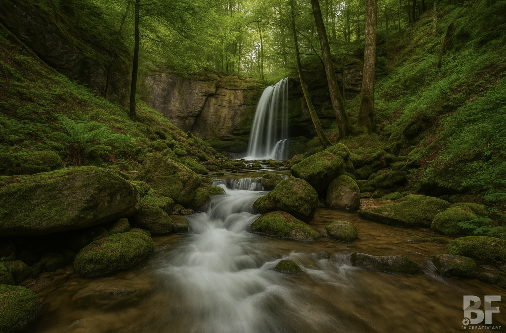 Waterfall in the forest