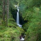 Waterfall near Glendalough, County Wicklow.