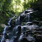 Waterfall on a trail at the Blue Mountins