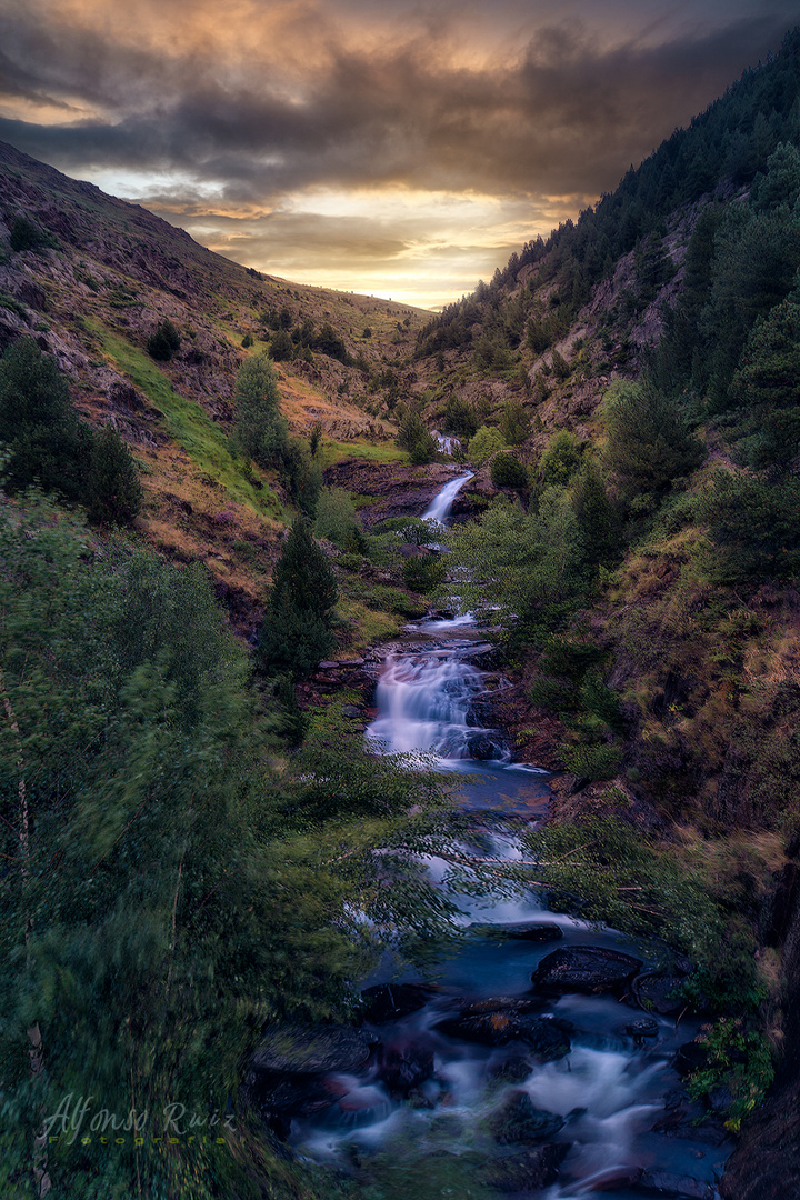 Waterfall, Porté-Puymorens