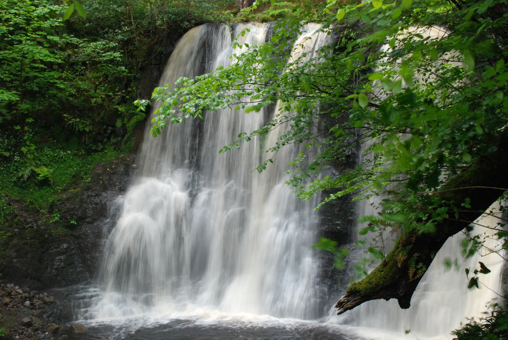 Waterfall trail bei Cushendall