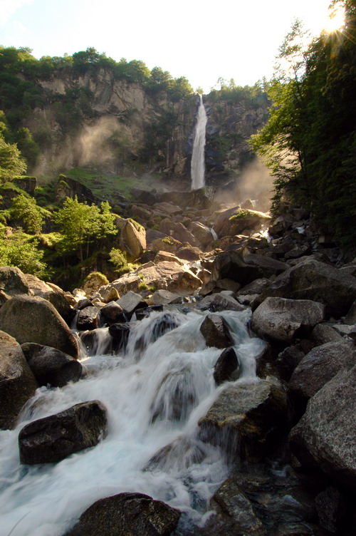 Waterfall @ Valle Maggia